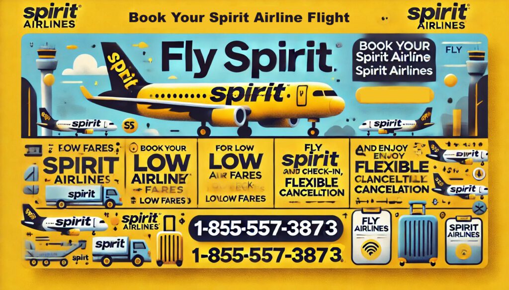 Book Spirit Airline Flight