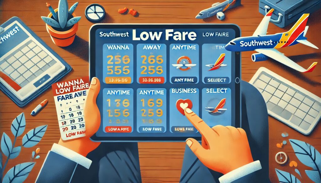 Southwest Low Fare Calendar 2